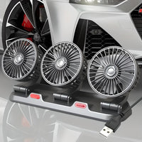 Mini Fan with Triple Head – Optimal Freshness in the Car 