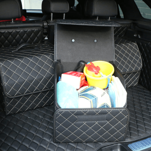 Organisator Voor Auto Koffer – Gemakkelijk Op Vouwen En Te Vervoeren 