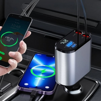Hurtig biloplader – Kompatibilitet med iPhone og USB-C 
