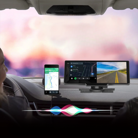 Multimedia Skærm Bil — Trådløs Forbindelse Og Intelligent Navigation 