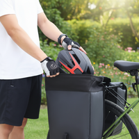 防水ダブル自転車バッグ — 大容量10L 