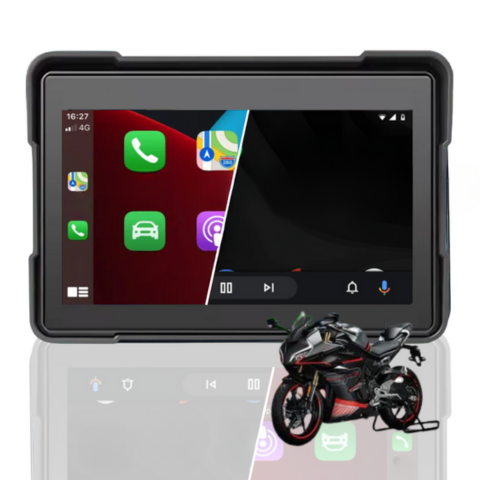 Multimedia Systeem Voor Motorfiets – Navigatie En Totale Connectiviteit 