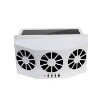 Ventilador Solar Para Coche – Ideal En Verano 