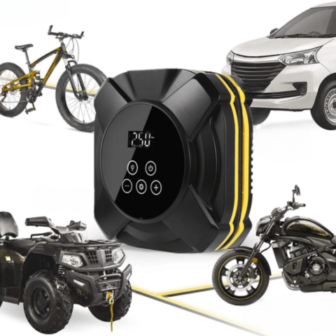 Mini Compresor de Aer Portabil – Ideal pentru Mașină, Motocicletă și Bicicletă 