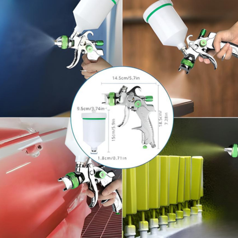 Professionell Spraypistol – Justerbar och Multifunktionell 