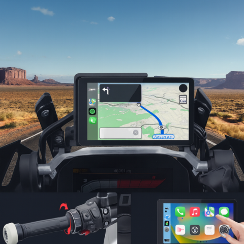 Motoros Navigációs Rendszer — Könnyű és Multifunkcionális Vezérlés 