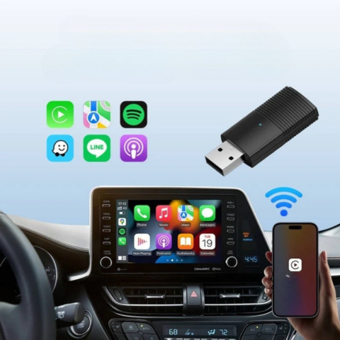 Ασύρματος προσαρμογέας CarPlay – Αυτόματη σύνδεση για συστήματα OEM 