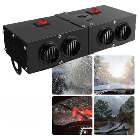 車のヒーター 500W — 迅速な霜取りと快適な温度 