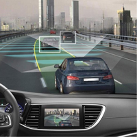 Bilövervakningskamera med dubbla linser fram och bak - HD-inspelning och kontinuerligt skydd