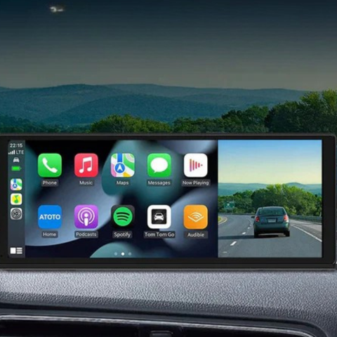 11.3" Touchscreen with 4K Dashcam and 1080p Rear View Camera - Ultra Clear Image & Smooth Ride