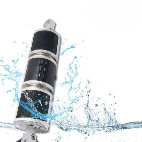 Reproduktory na řídítka motocyklu - hudba na cestách a intuitivní ovládání