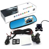 Cameră de bord cu două lentile - monitorizare continuă și unghi larg