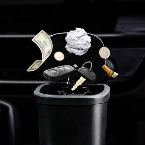Mini Car Trash Can With Lid — Cleanliness & Practicality in Daily Life 
