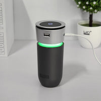 Przenośny jonizator powietrza do samochodu z kablem USB — eliminuje zapachy i zanieczyszczenia 
