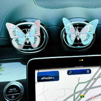 Clip de fragancia mariposa para coche – Elegancia y frescura a bordo 