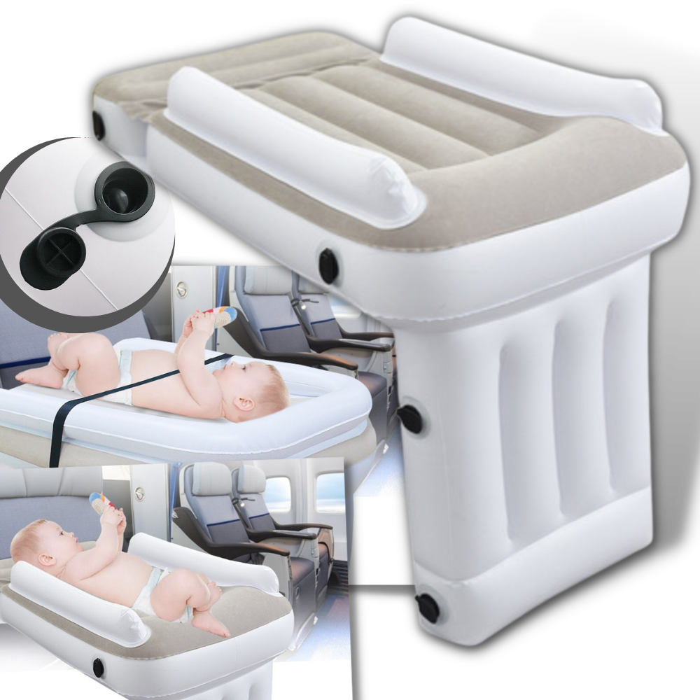 Lit Gonflable Pour Enfant — Confort De Voyage & Installation Rapide