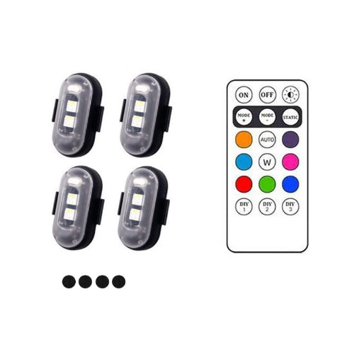 LED Lys Anti-Kollisjon – Sykling Og Motorsykkel 
