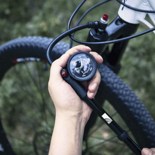 Mini Pump Cykel 300 PSI — Kompakt & Hållbar Med Manometer 