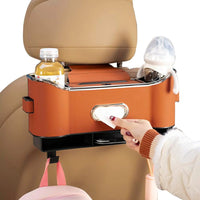 Organizzatore per sedili posteriori con ganci e portaoggetti - Spazio ottimizzato e auto ordinata