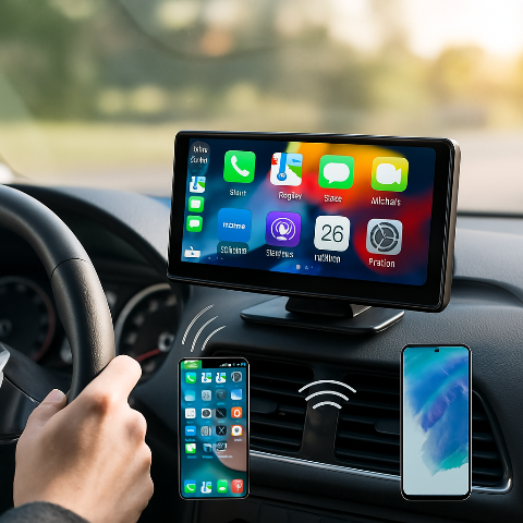Ecran tactil auto – pentru o conducere conectată 