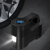 Compresor de Aer Portabil Numeric 12V Cu Lampă LED — Siguranță și Utilizare Noaptea 