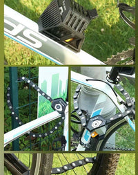 Antirrobo de Bicicleta de Alta Seguridad — Compacto y Fácil de Transportar 